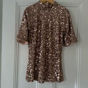 Boston Proper Sequin top